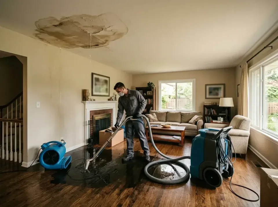 attic-pipe-burst-ceiling-drip-008 — frequently asked questions, Water Damage Restoration & Carpet Care in Muscle Shoals, AL